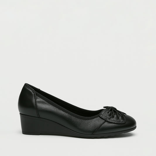 Ballerines Compensées Noires