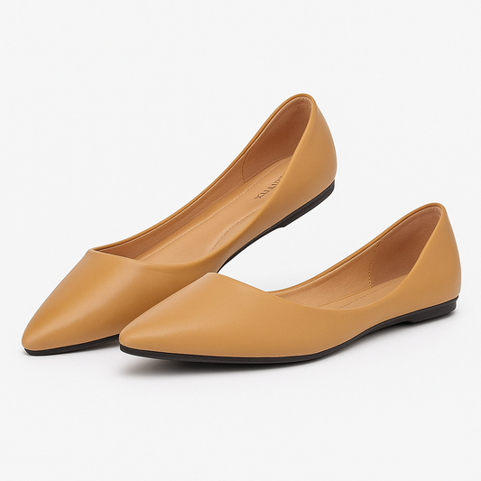 Ballerines Pointues Kaki
